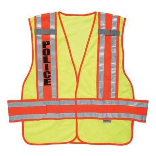 Ergodyne 21394 PO High Visibility Vest, Class 2, M/L, Lime