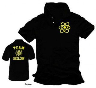 Coole Fun T Shirts Herren Poloshirt Team Sheldon   Big Bang Theory