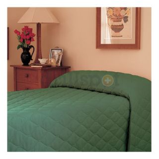 Martex Mainspread Bedspread, Queen, Forest Green