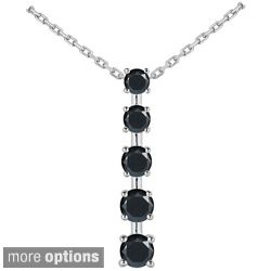 Black Diamond Journey Necklace Today $199.99   $424.99