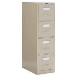 Approved Vendor 4KJ34 Cabinet, Vertical File, 52H, Putty