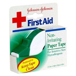Johnson & Johnson Non Irritating Paper Tape, 1/2 Inch 1