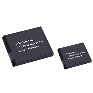 Compatible Li ion Battery for Canon NB 11L (Pack of 2) Today $8.40 5