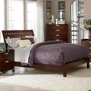 Noho Gallery Warm Cherry Eastern King size Bed