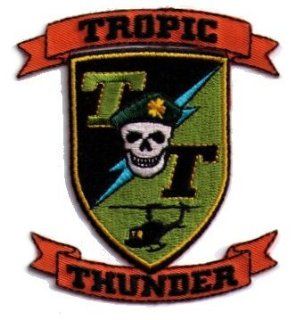 Tropic Thunder Logo Patch TP143 Toys & Games