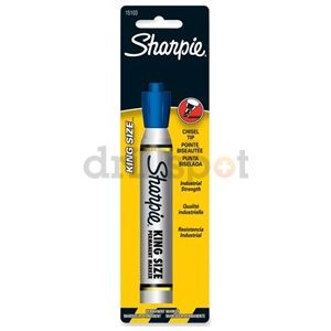 Sanford 15001 King Size Permanent Markers (Black), Pack of 12