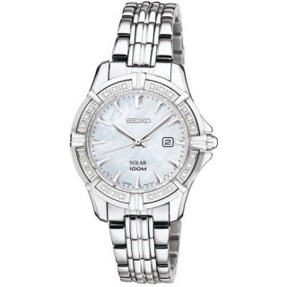 Silver Diamond Watch Was $318.75 Today $175.99 Save 45%