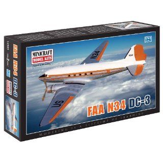 Minicraft Models FAA N 34/DC 3 1/144 Scale Toys & Games