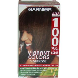 Garnier Nutrisse Dark Gold Brown #433 Gel Creme Hair Color