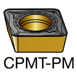 Sandvik Coromant CPMT 3(2.5)2 PM 4225 Turning Insert, CPMT 3(2.5)2 PM 4225, Pack of 10