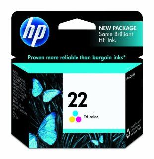 HP 22 C9352AN#140 Tri Color Ink Cartridge in Retail