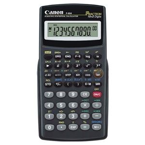 Canon F604 158 Function Scientific/Statistical Calculator