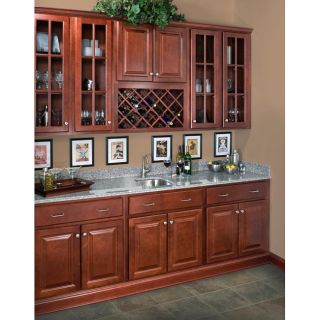 Rich Cherry Sink Base 42 inch Cabinet Today $438.14