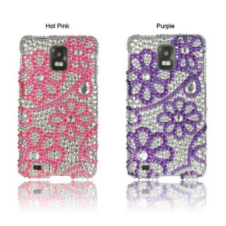 Luxmo Lace Rhinestone Protector Case for Samsung Infuse 4G/ I997