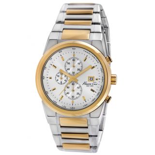 Kenneth Cole New York Mens Two tone Chronograph Watch Today $72.99