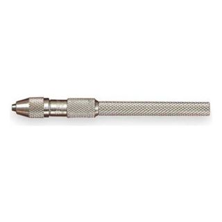 Starrett 162B Pin Vise, 0.030 0.062 In, Nickel Plated