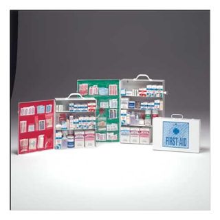Medique 756LS First Aid Cabinet, Filled, 2 Shelf