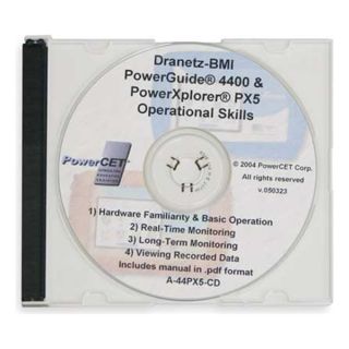 Dranetz CD PX5/4400 OP Training Software