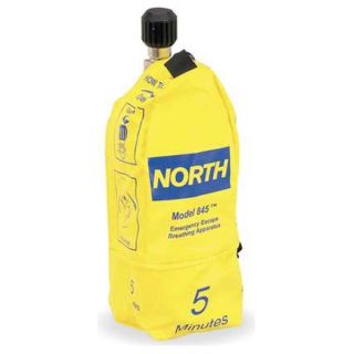 North By Honeywell 845 EEBA, 5 Minute, 42Lpm, Aluminum Cylinder