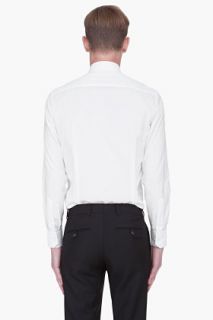 Lanvin White Basic Oxford Shirt for men