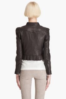 Juicy Couture Metallic Leather Jacket for women