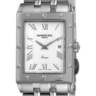 Raymond Weil Mens Tango Stainless Steel Bracelet Watch