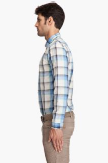 Paul Smith  Green/white/pink Plaid Shirt for men
