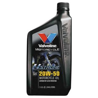 Valvoline VV743 Motor Oil, Motorcycle, 32 Oz, 20W 50