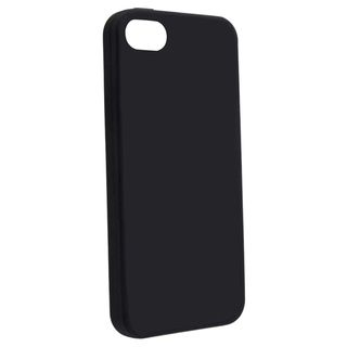 BasAcc Black Silicone Case for Apple iPhone 5