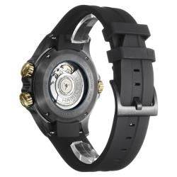 Hamilton Mens Khaki Navy Black PVD Steel, Rubber Automatic Watch