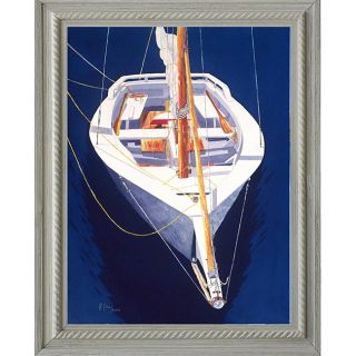 Pam Pahl Day Sailor Framed Canvas Art