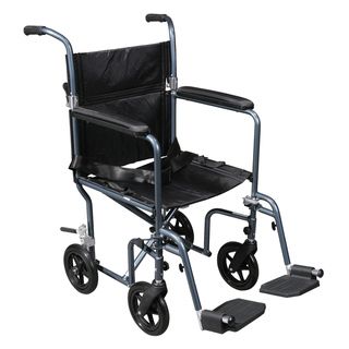 Drive Medical Deluxe Lightweight Transport Wheelchair with Removable