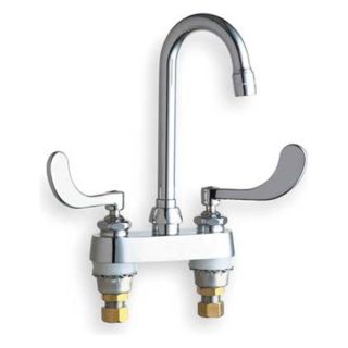Chicago Faucets 895 317XKCP Lavatory Faucet, 2H Lever, Chrome