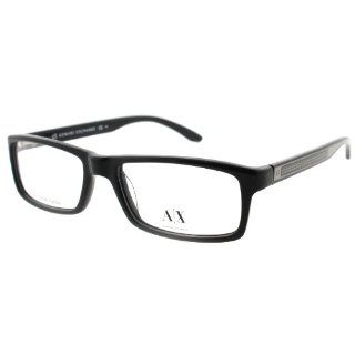 Armani Exchange 154 Eyeglasses (0W6B) Black, 53 mm