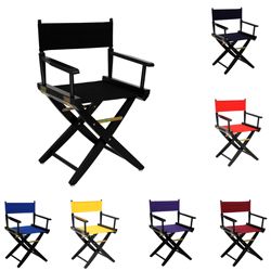 Black Frame 18 inch Directors Chair Today $70.19 Sale $63.17 Save